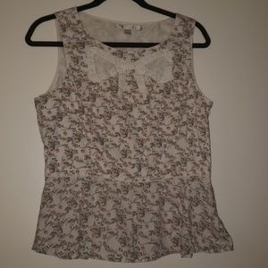 Lauren Conrad peplum top